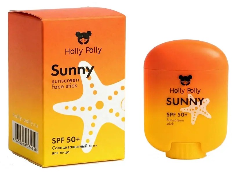 Holly Polly Sunny Стик солнцезащитный для лица SPF 50+ 16 гр
