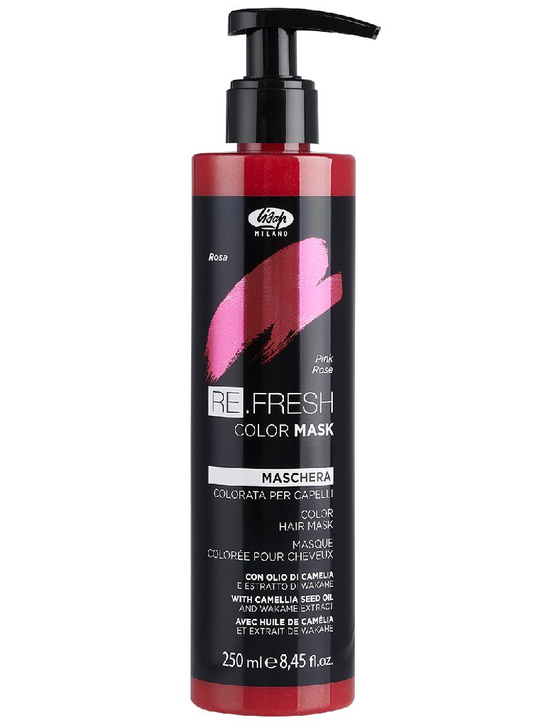 Lisap ОТТЕНОЧНАЯ МАСКА РОЗОВЫЙ – RE.FRESH COLOR MASK 250 мл