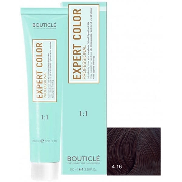 BOUTICLE Expert color 4/16 шатен пепельно-фиолетовый