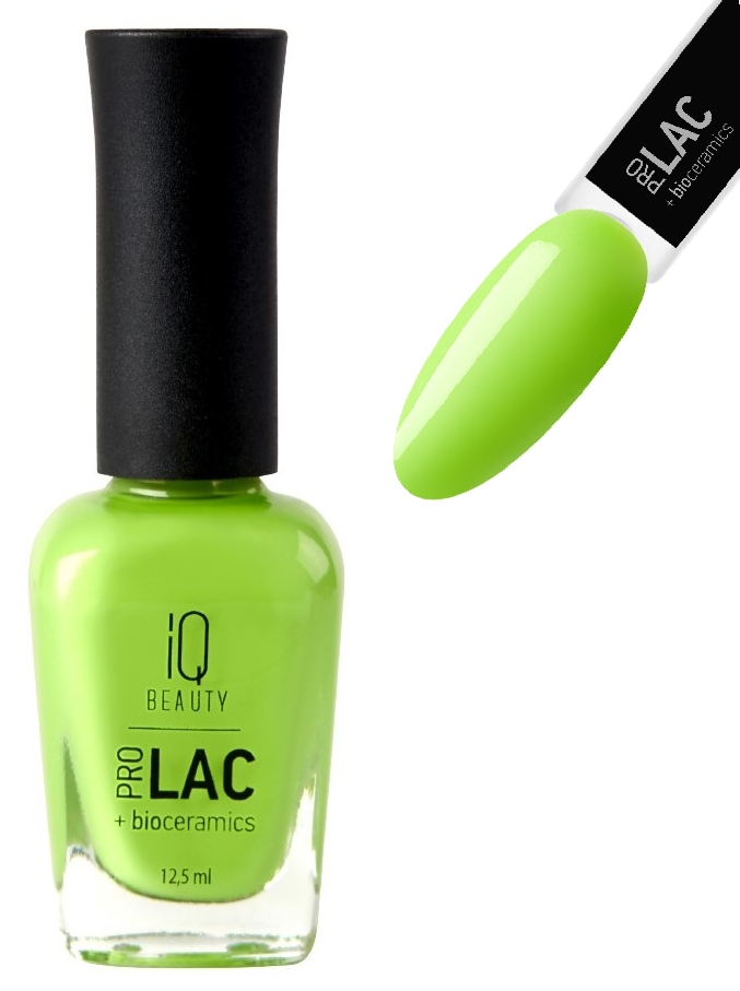 IQ BEAUTY PROLAC Лак для ногтей укрепляющий с биокерамикой 12.5 мл №133 New beginnings