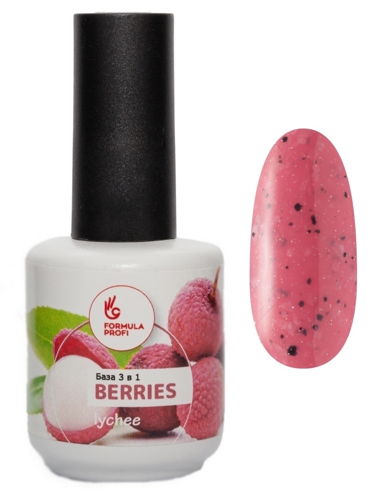 Formula Profi Гель-база 3в1 "Berries", № 03  Lychee 15мл