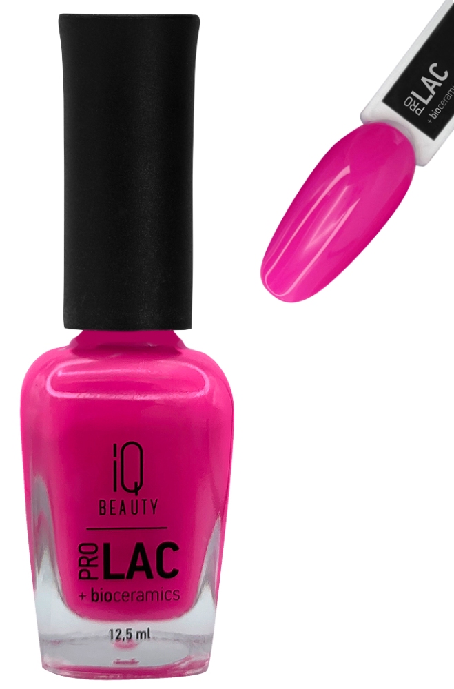 IQ BEAUTY PROLAC Лак для ногтей укрепляющий с биокерамикой 12.5 мл № 038 Rebel girl