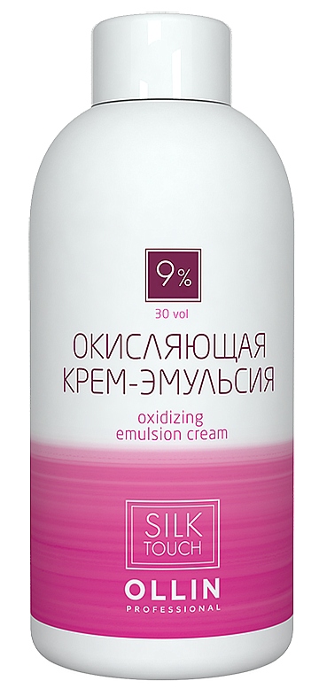 OLLIN silk touch 9% 30vol. Окисляющая крем-эмульсия 90мл