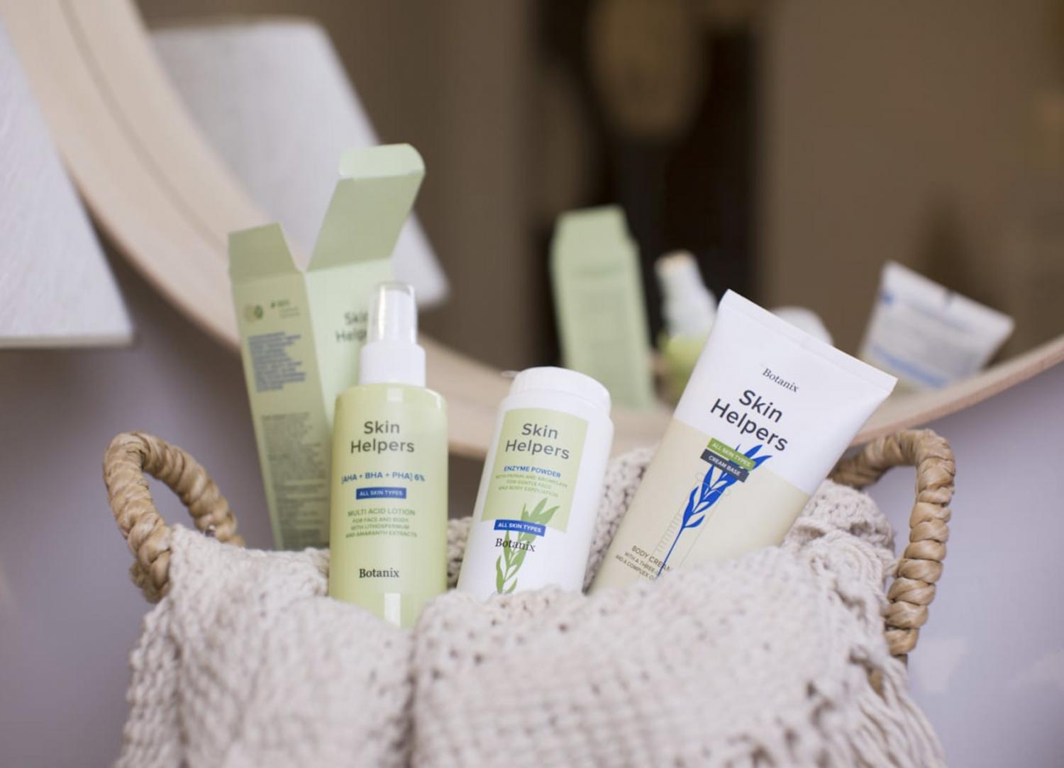 Косметика Skin Helpers: новинка в коллекции интернет-магазина Каприз