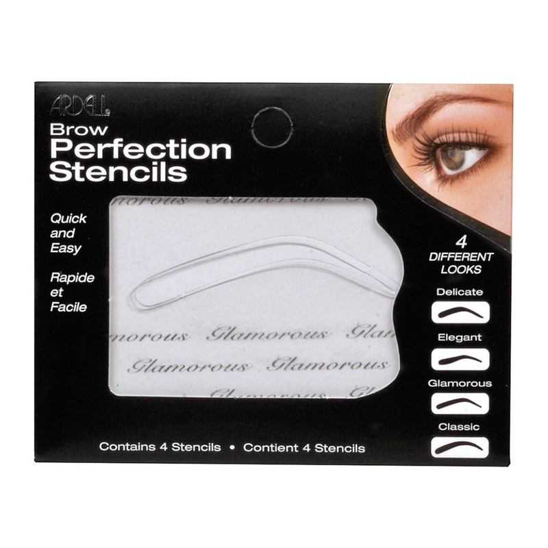 Ardell Brow Perfection Stencils Трафареты для бровей, комплект 4 шт