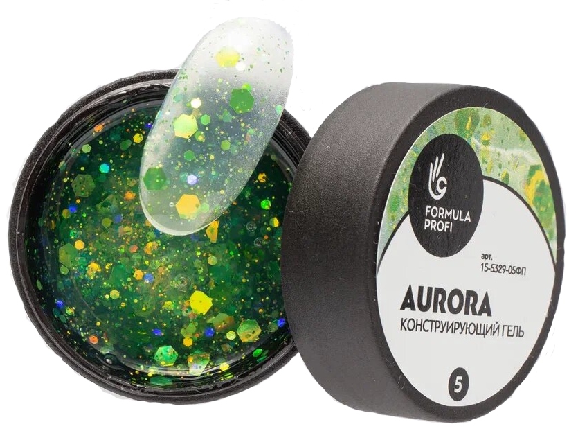 Formula Profi Конструирующий гель "Aurora" №5, 15гр
