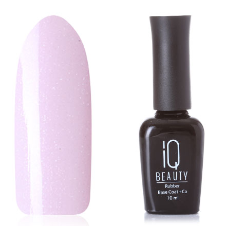 IQ BEAUTY Базовое камуфлирующее покрытие с шиммером каучуковое с кальцием, Ирландский крем, 10 мл