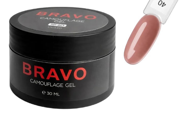 Bravo Моделирующий Camouflage Gel №40 30 мл