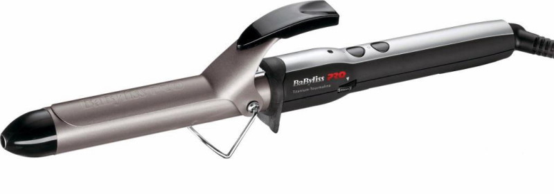 Плойка BaByliss PRO Titanium-Tourmaline с механическим терморегулятором, 25мм, 40W