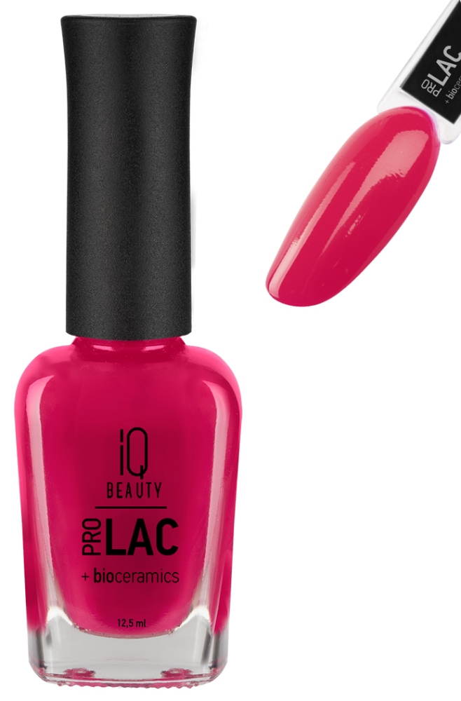 IQ BEAUTY PROLAC Лак для ногтей укрепляющий с биокерамикой 12.5 мл № 056 Charme