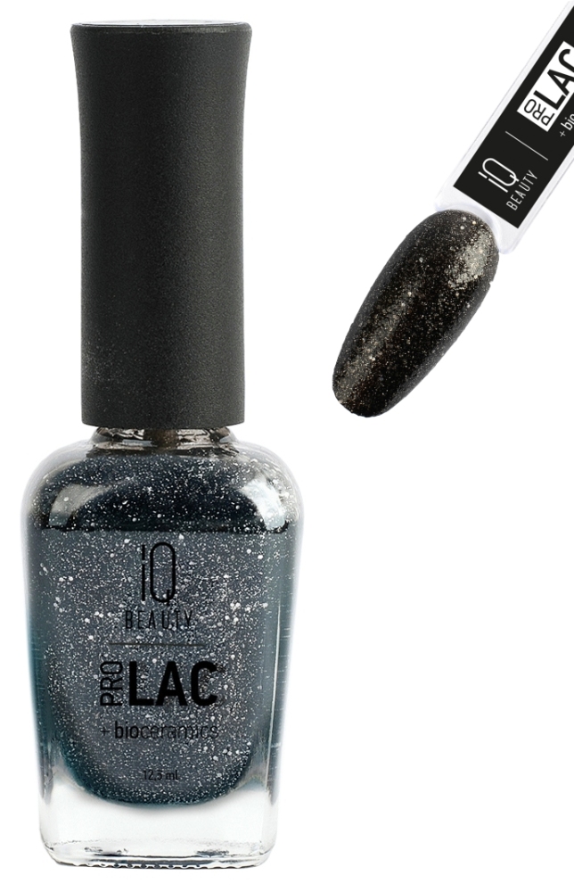 IQ BEAUTY PROLAC Лак для ногтей укрепляющий с биокерамикой 12.5 мл №100 Cosmic dune