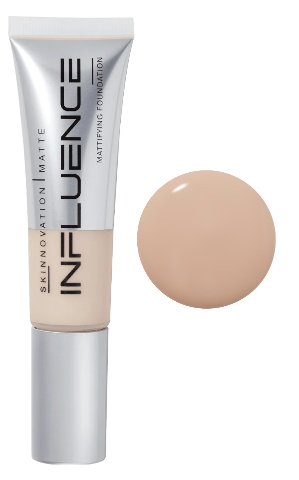 Influence Beauty Тональная основа матирующая Skinnovation Matte тон 01 (бело-бежевый), 25 мл