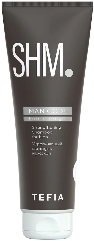 TEFIA MAN.CODE Укрепляющий шампунь мужской 285мл