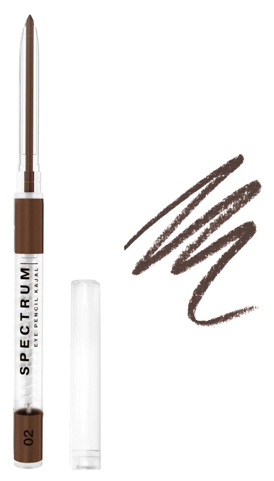 Influence Beauty Карандаш для глаз автоматический Spectrum тон 02 (коричневый), 0,28 гр.