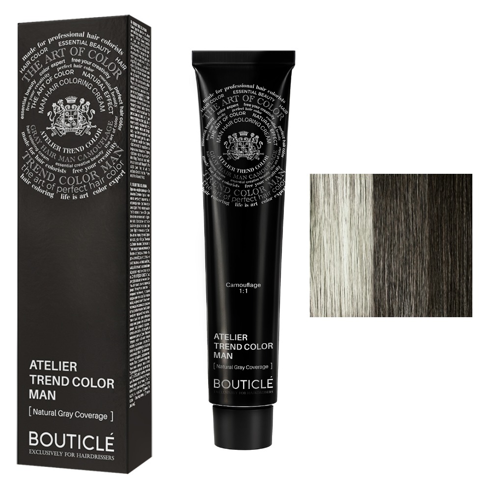 Bouticle ATELIER TREND COLOR MAN 3 ТЕМНЫЙ ШАТЕН НАТУРАЛЬНЫЙ 100 мл