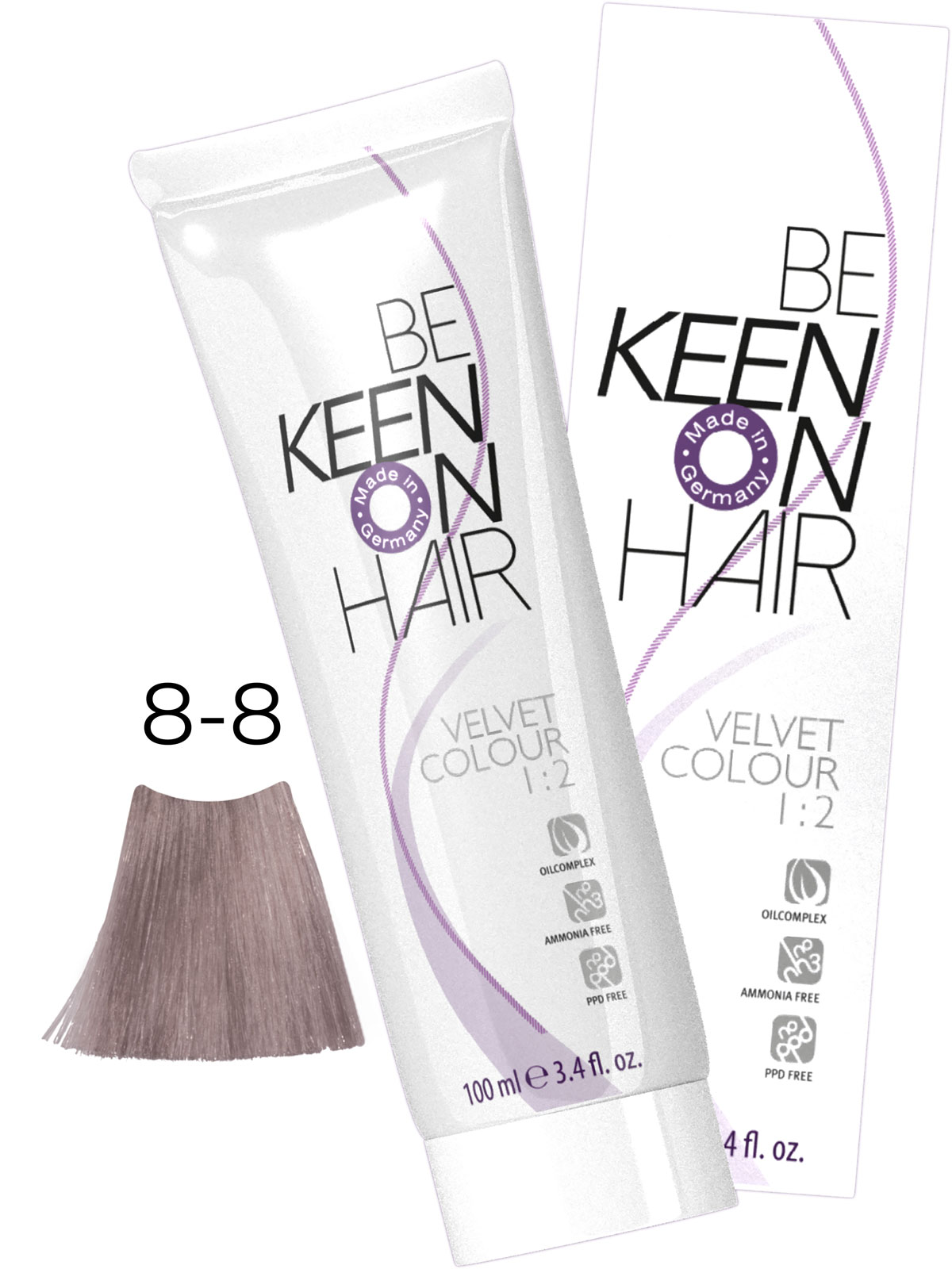 KEEN VELVET COLOUR 8.8 Жемчужный блондин/ Blond Perl, 100 мл, без аммиака