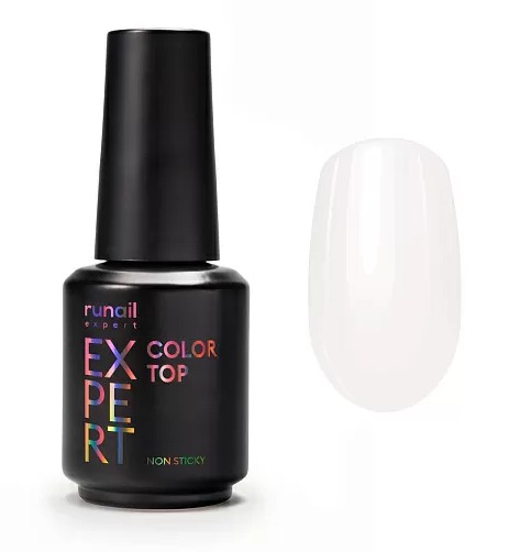 RuNail Expert Top Color Non Sticky Топ цветной №153 18 мл.