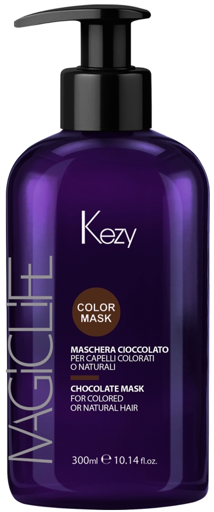 KEZY MAGIC LIFE Тонирующая маска "Шоколад" для окрашенных или натуральных волос 300 мл