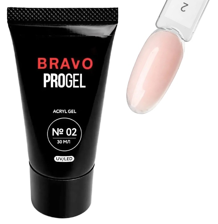 Bravo PolyGel Полигель №02 30 мл
