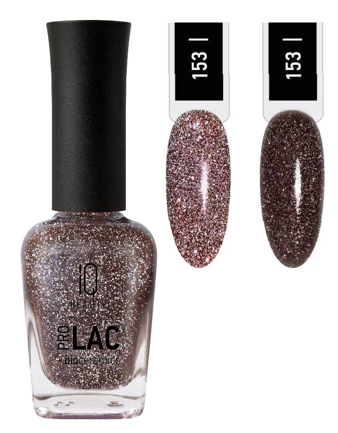 IQ BEAUTY PROLAC Лак для ногтей укрепляющий с биокерамикой 12.5 мл №153 BLAZE Revolutionary Road