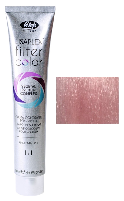 Lisaplex Filter Color розовый металлик 100 мл