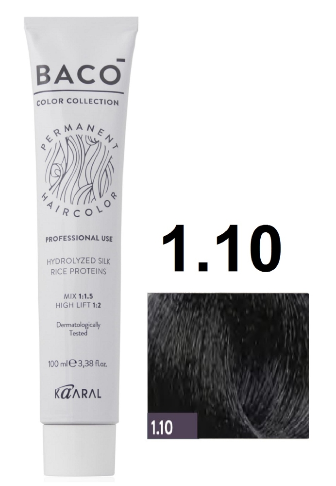 KAARAL Baco color 1.10 сине-черный 100 мл