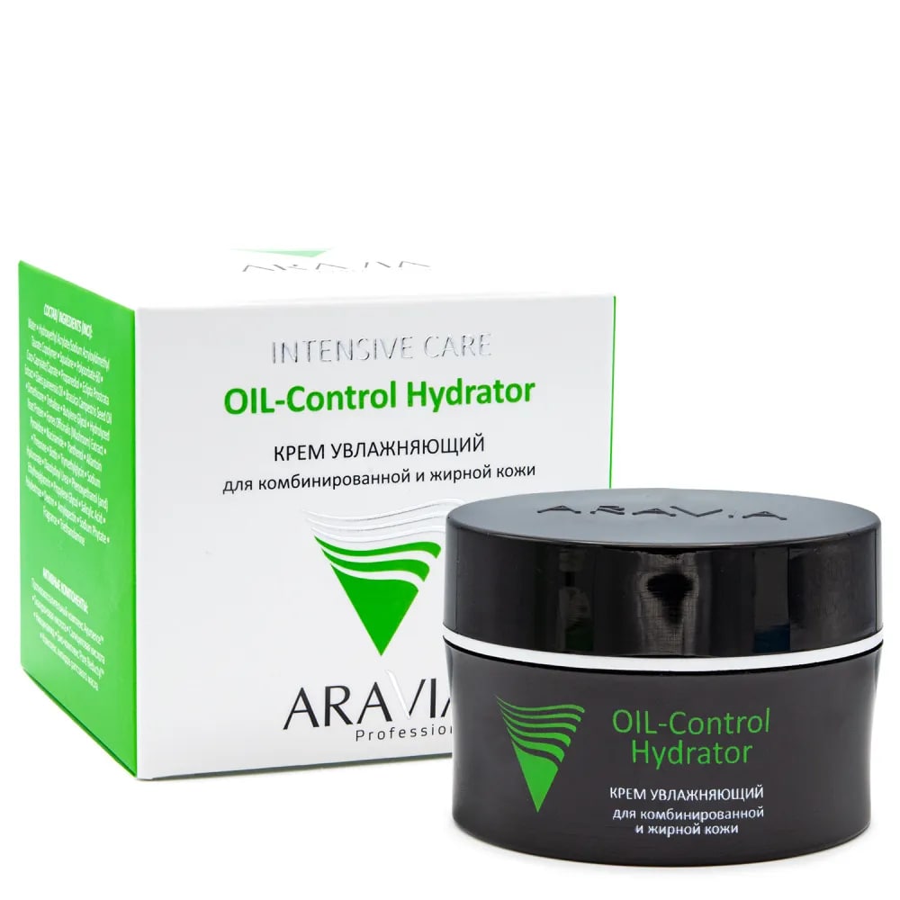 Aravia Крем увлажняющий для комбинированной и жирной кожи OIL-Control Hydrator, 50 мл