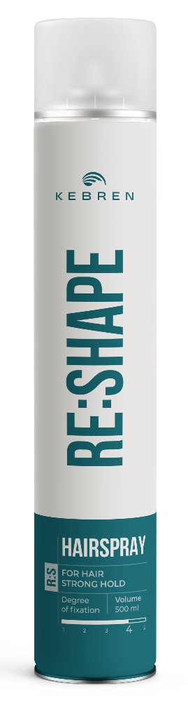 Kebren Re:Shape Лак для волос сильной фиксации, 500 мл.