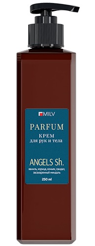 MILV Парфюмированный крем для рук и тела «Angels Sh.» 250 мл.