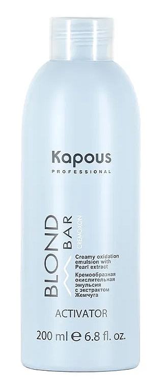 Kapous Blond Bar Кремообразная окислительная эмульсия Blond Cremoxon Активатор, 200 мл