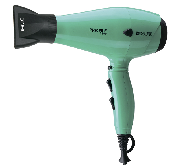 DEWAL Фен Profile 2200 с ионизацией, аквамарин, 2200W