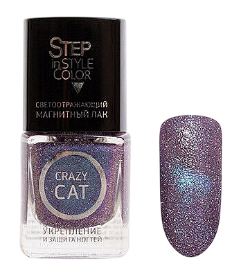 Лак Dance Legend №06 Highlighter mini Crazy Cat 4,9 мл.