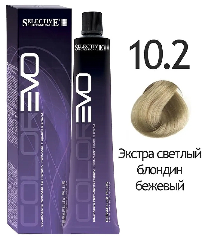 SELECTIVE COLOREVO 10.2 экстра светлый блондин бежевый