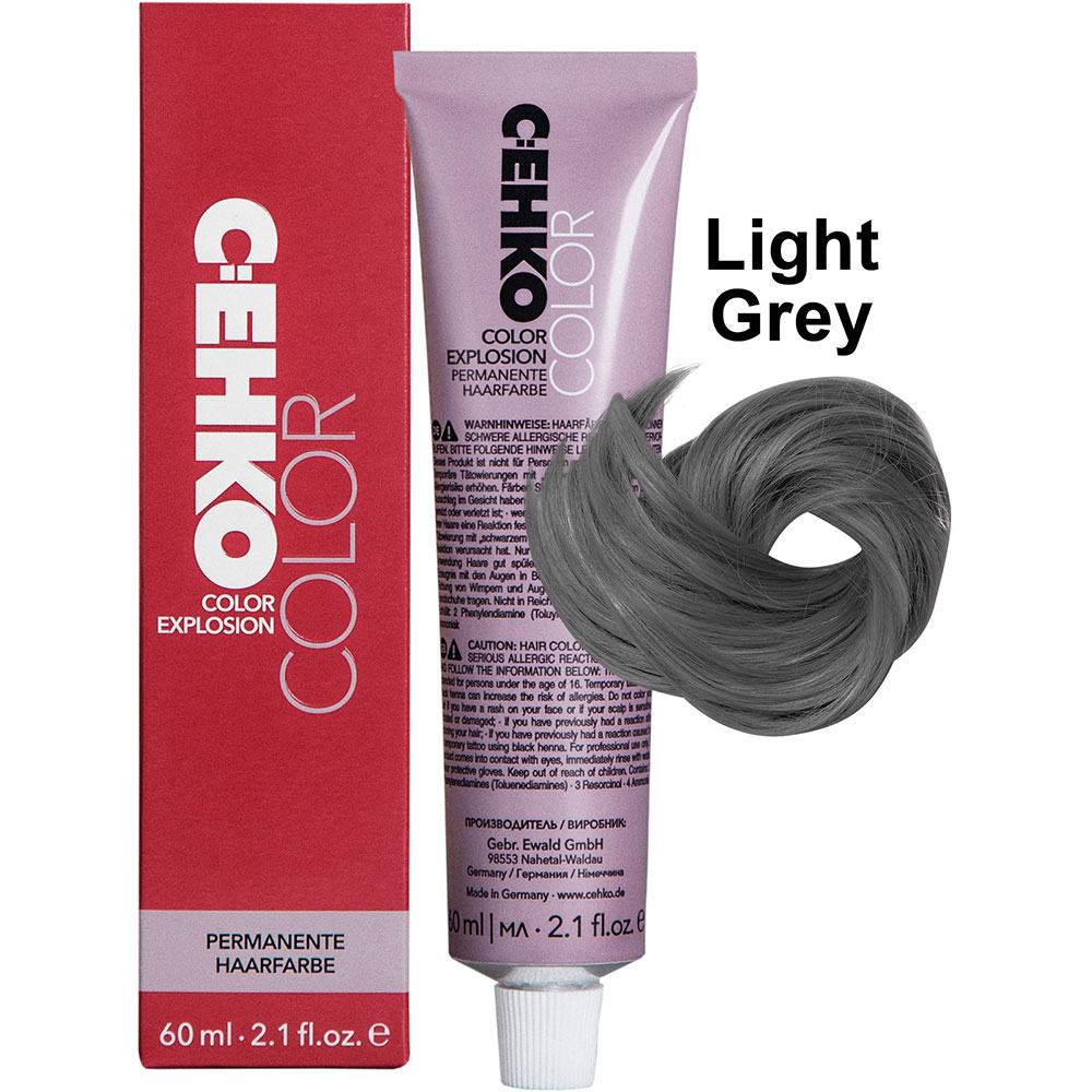 C:EHKO Color Explosion Светло-серый/Light Grey 60 мл