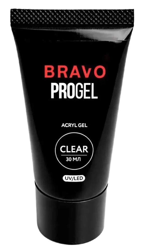 Bravo PolyGel Полигель прозрачный, 30 мл
