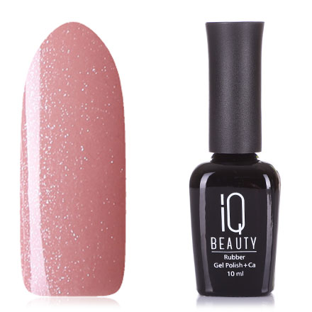 IQ BEAUTY Базовое камуфлирующее покрытие с шиммером каучуковое с кальцием , Сахарная карамель, 10 мл