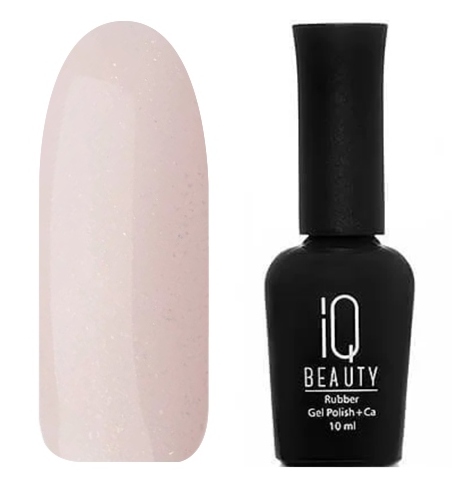 IQ BEAUTY Каучуковый гель-лак с кальцием №155 10 мл. Kaleidoscope Merry and bright