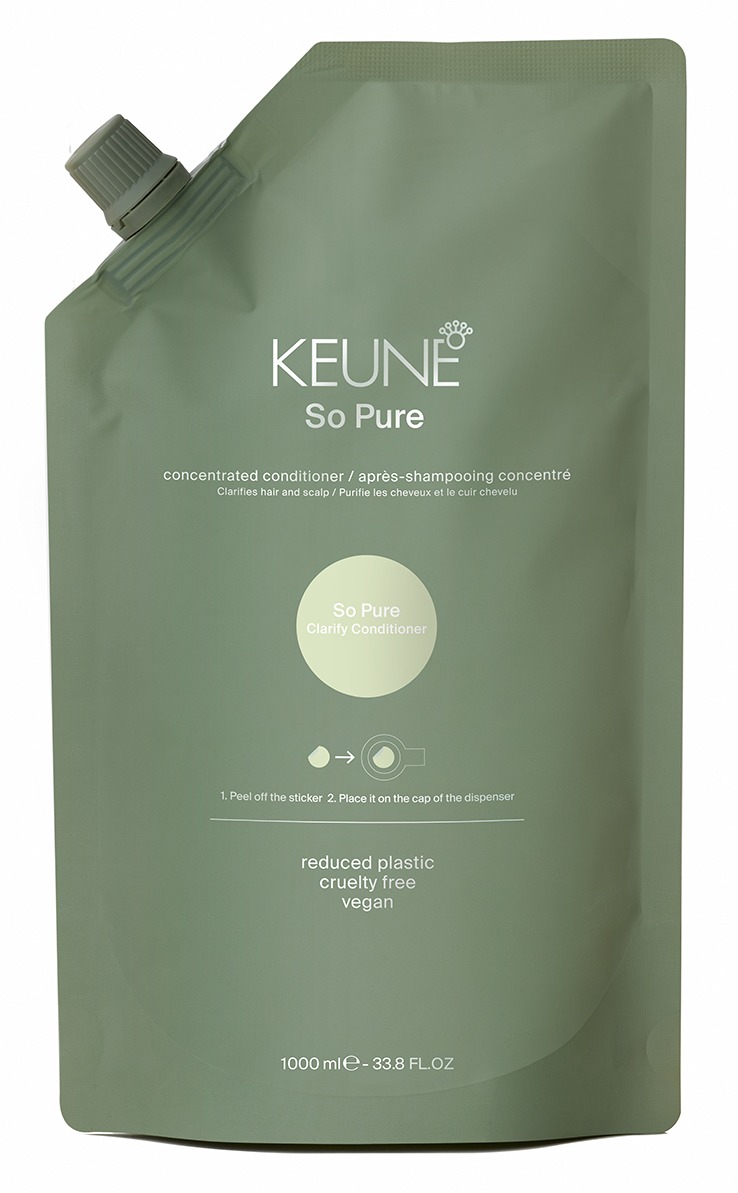 Keune So Pure СПА Кондиционер Очищающий / So Pure Clarify Cond. Refill 1000 мл