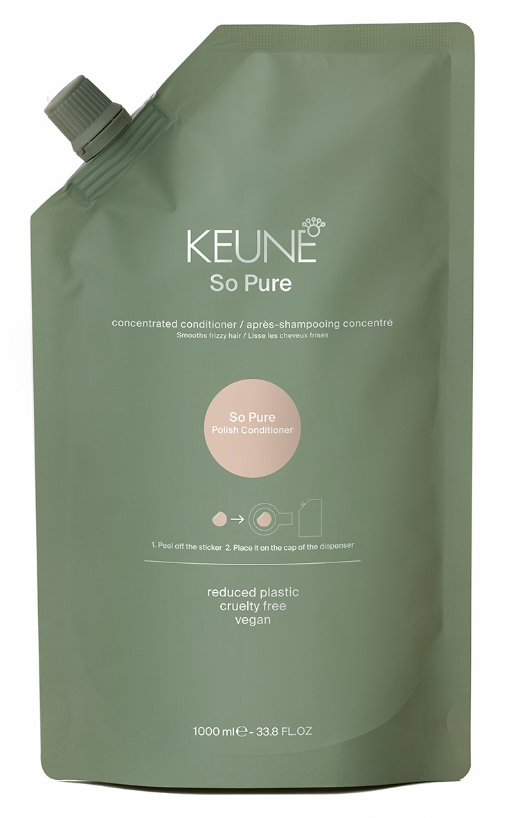 Keune So Pure СПА Кондиционер Полирующий / So Pure Polish Cond. Refill 1000 мл