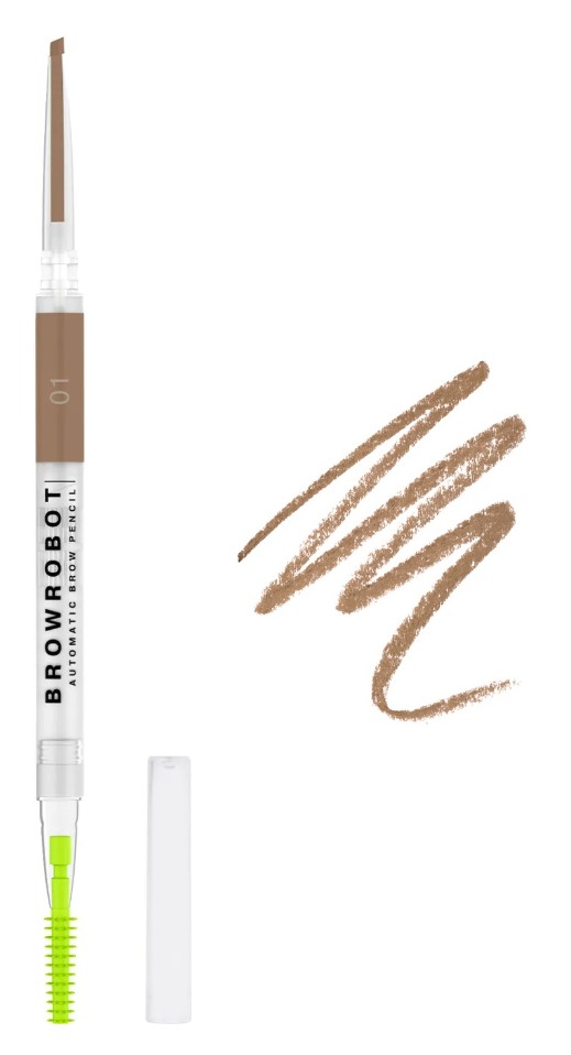 Influence Beauty Карандаш для бровей автоматический Brow robot тон 01 (светло-русый), 0,1 гр.