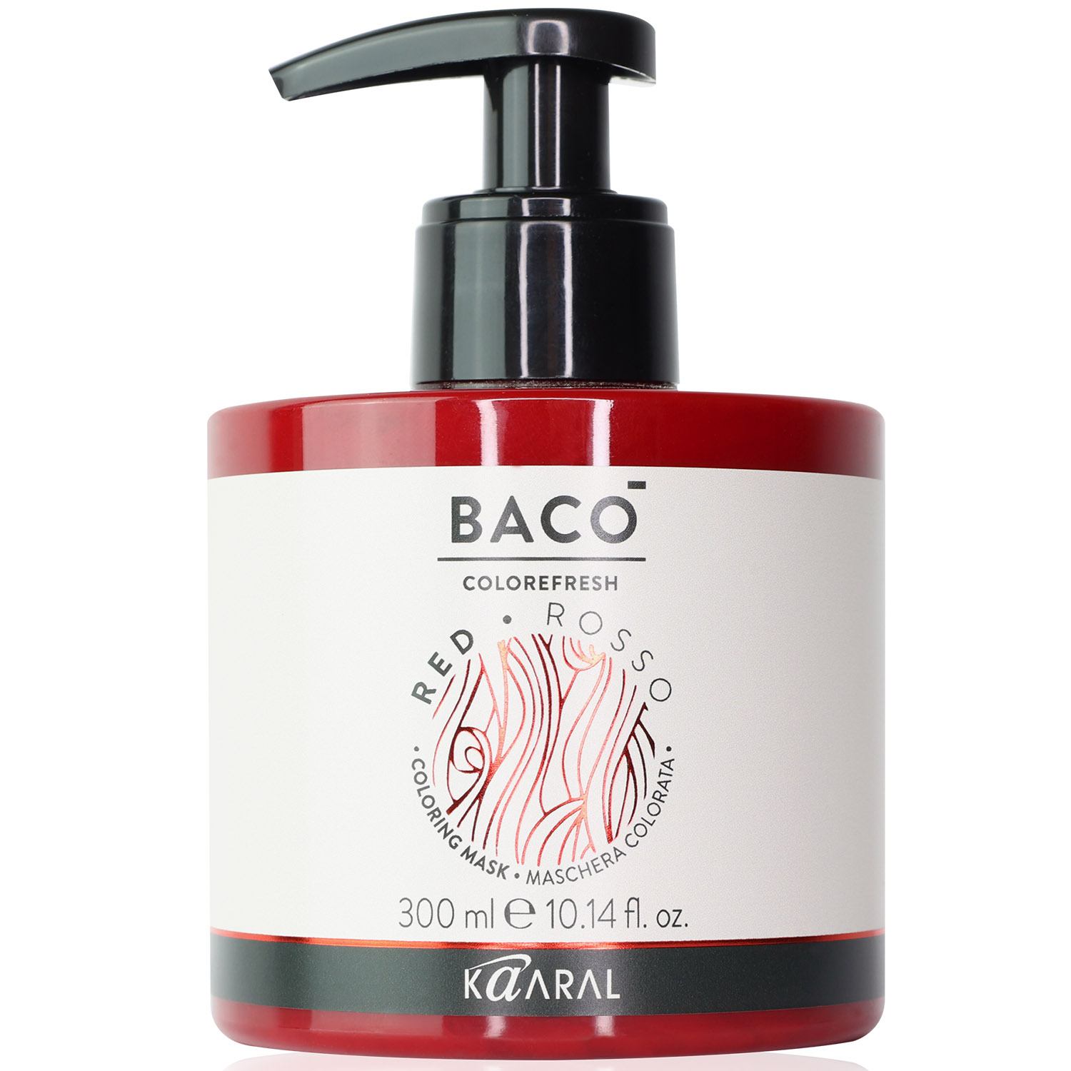 KAARAL COLOREFRESH Coloring Mask Red Тонирующая маска для волос цв.Красный 300 мл. 