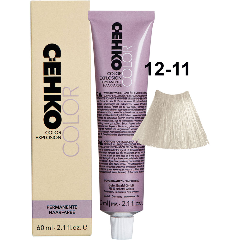 C:EHKO Color Explosion 12/11 Жемчужно-платиновый блондин/Platinblond Perle 60мл