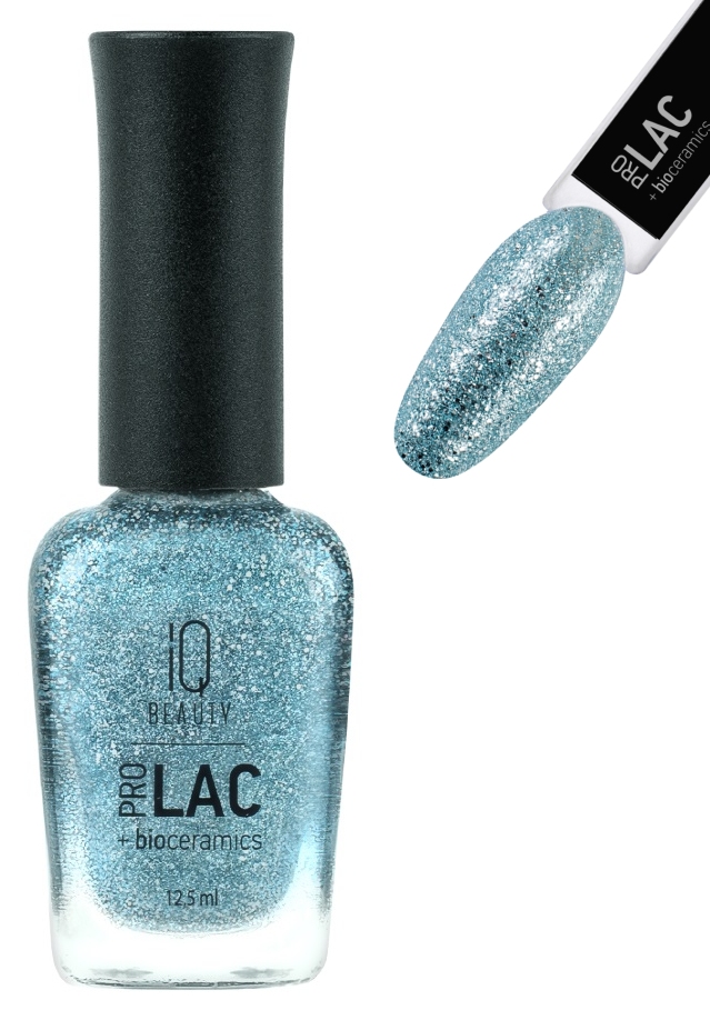 IQ BEAUTY PROLAC Лак для ногтей укрепляющий с биокерамикой 12.5 мл №124 Midnight spell