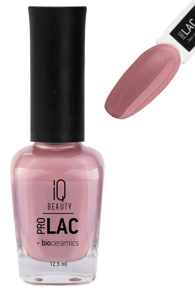 IQ BEAUTY PROLAC Лак для ногтей укрепляющий с биокерамикой 12.5 мл № 017