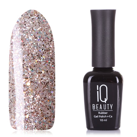 IQ BEAUTY Каучуковый гель-лак с кальцием №085 10 мл. (GO HOLLYWOOD Rich Gatsby)