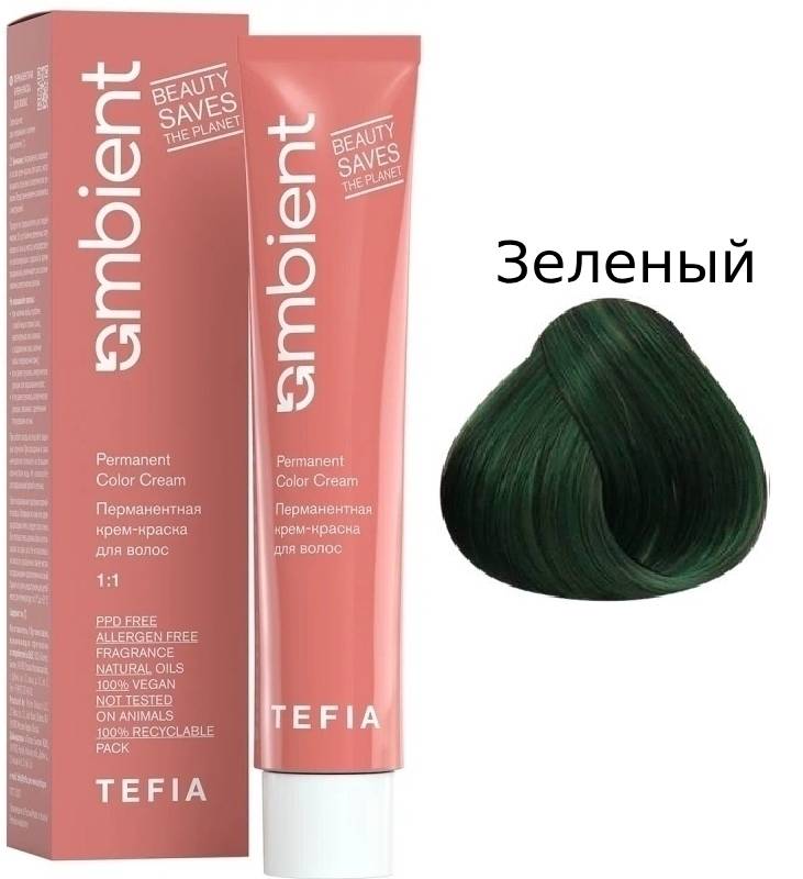 TEFIA AMBIENT Зеленый корректор 60 мл