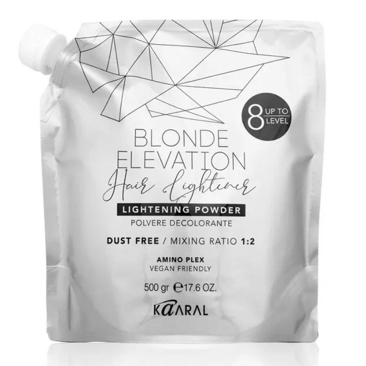 KAARAL Blonde Elevation Hair Lightening. Обесцвечивающая пудра до 8 тонов 500 гр.