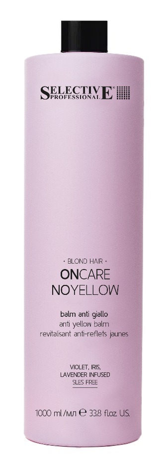 SELECTIVE NO YELLOW ONCARE Кондиционер для устранения нежелательных желтых оттенков 1000 мл