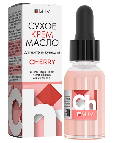 MILV Сухое крем-масло для ногтей и кутикулы №16 ( Cherry) 15 мл.