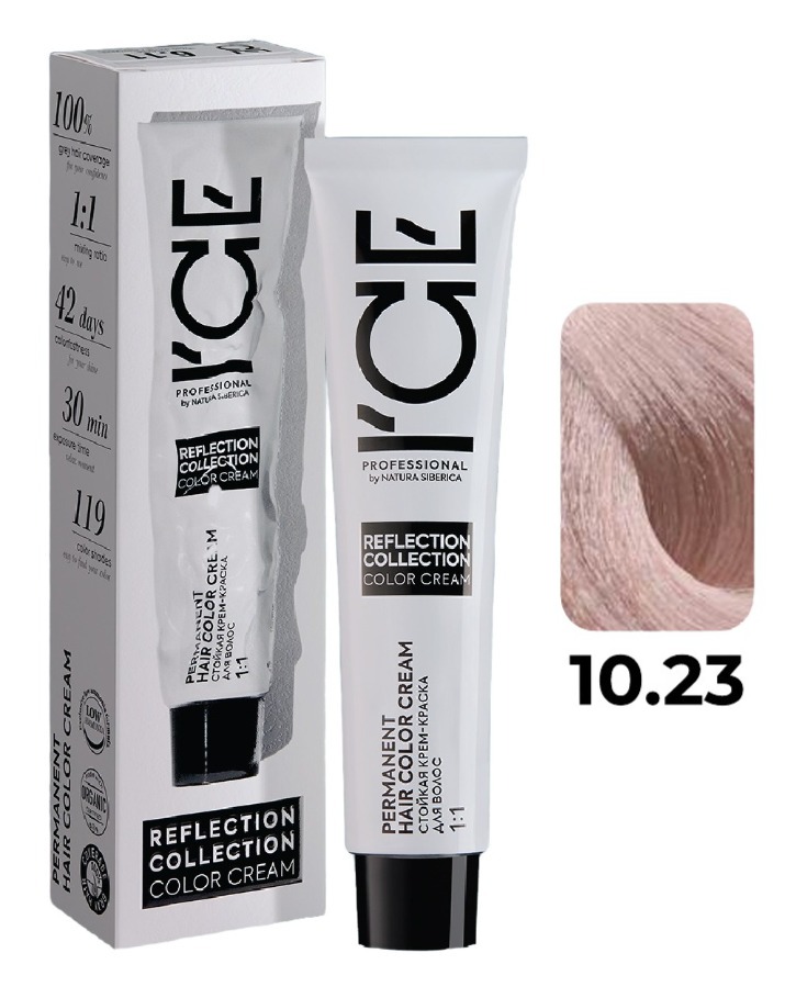 ICE Professional REFLECTION 10.23 платиновый блонд перламутровый. 60 мл